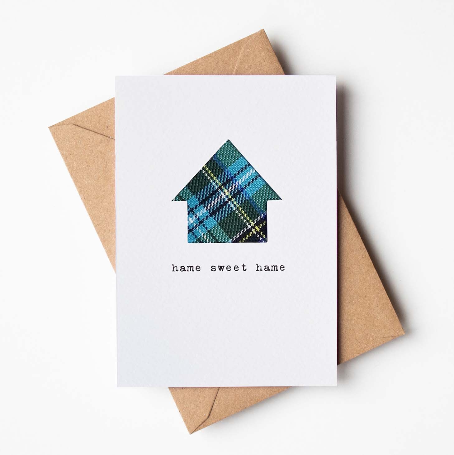 'Hame Sweet Hame' Scottish New Home card - HiyaPal