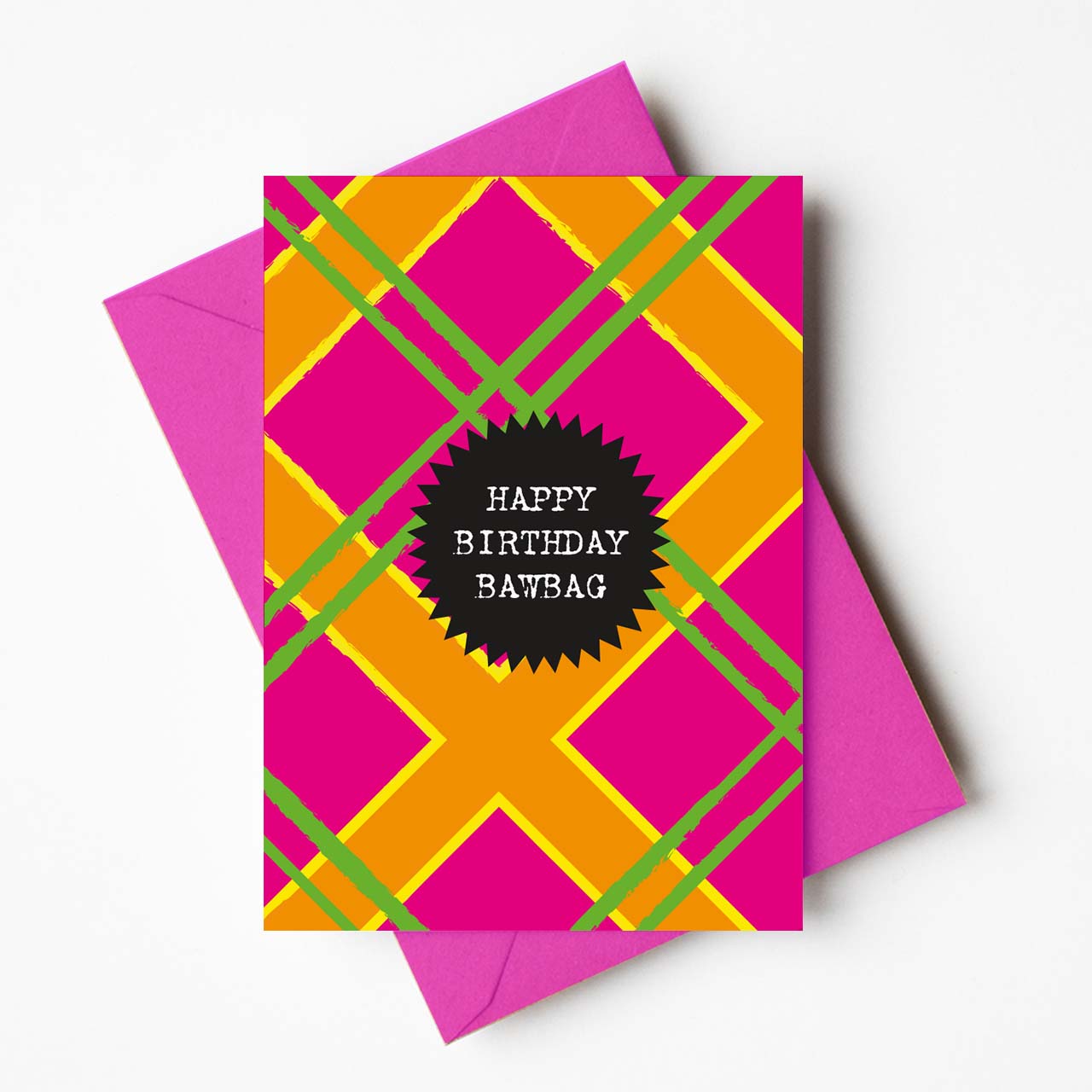 'Happy Birthday Bawbag' Scottish Insult Birthday Card - HiyaPal