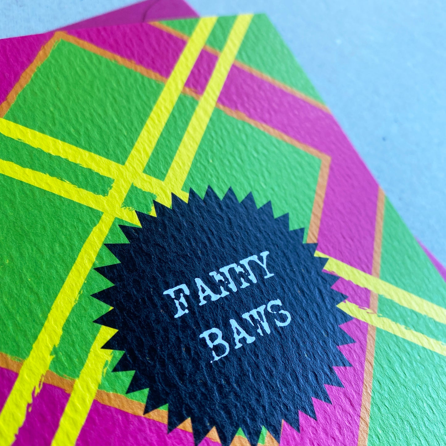 'Fannybaws' Scottish Insult Card - HiyaPal