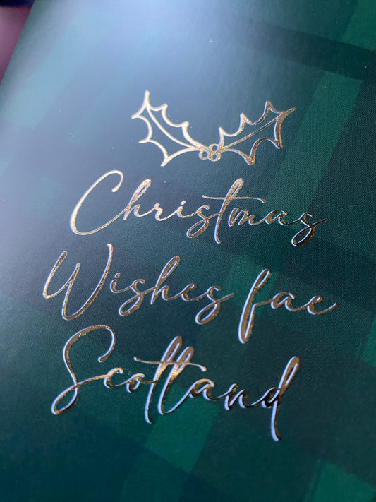 SALE Slight Seconds Scottish Christmas Cards