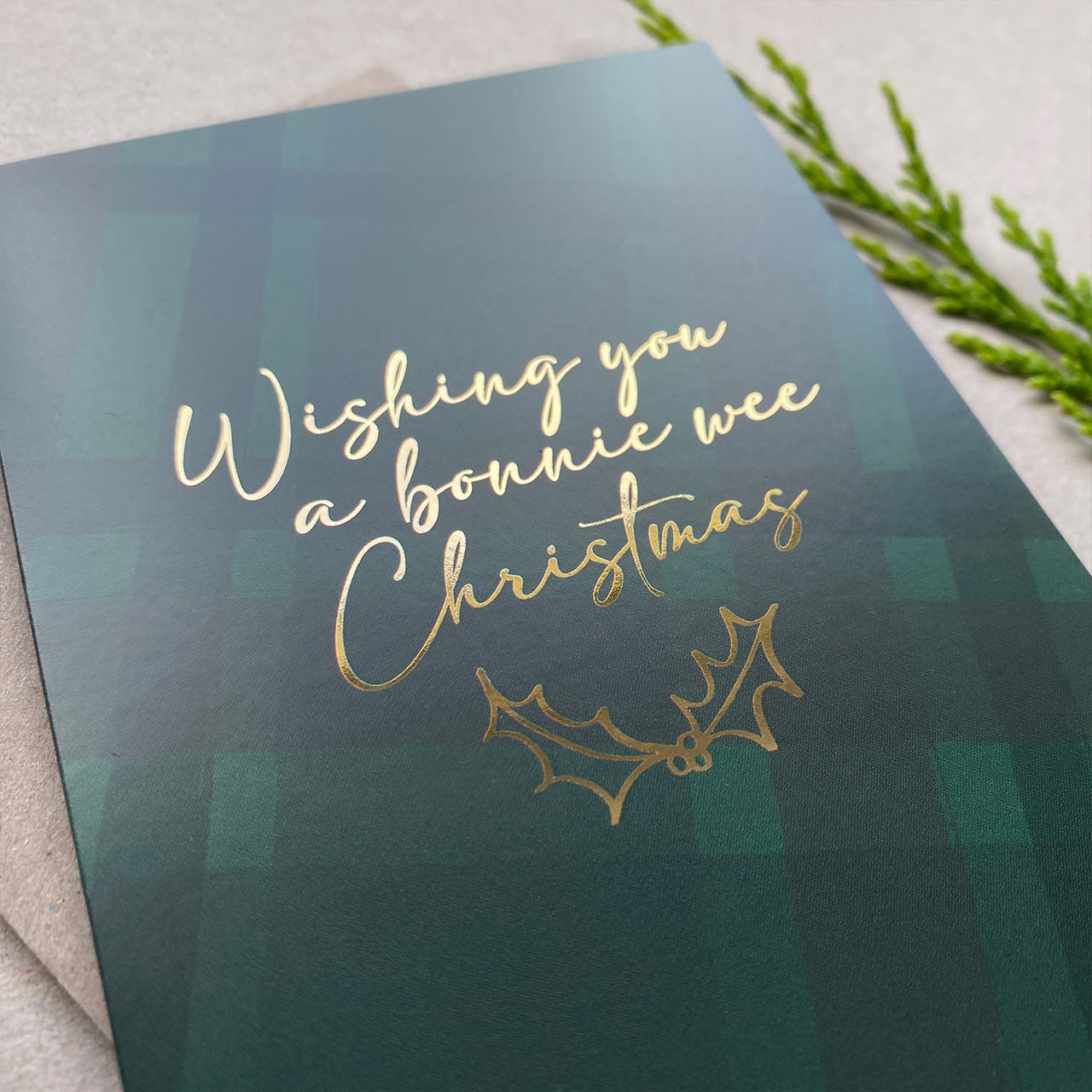 New Scottish Christmas Card Pack of 6