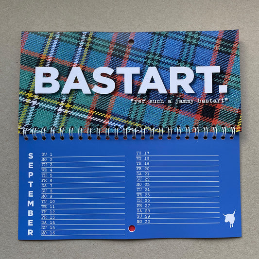 Scottish Insults Calendar 2024