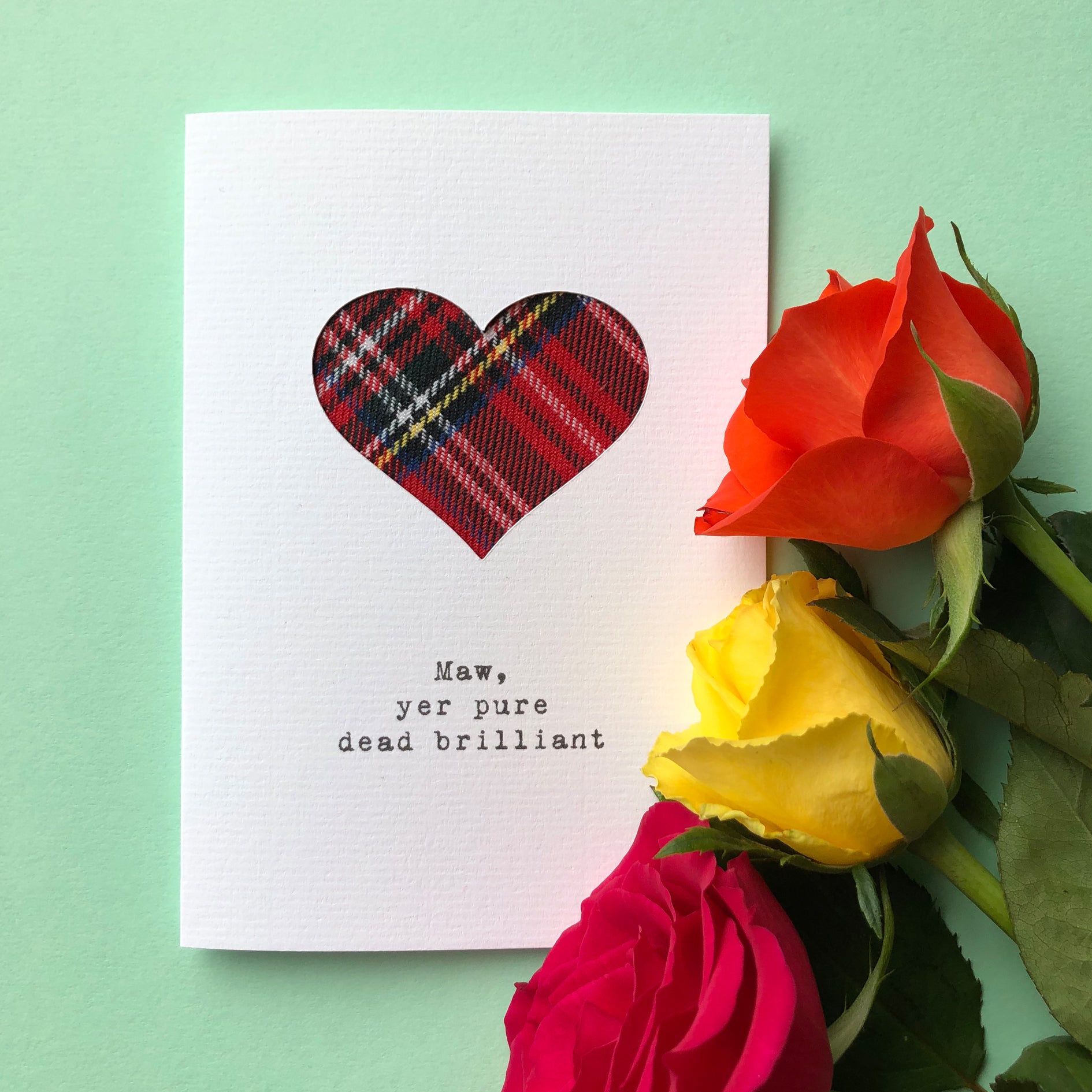 'Maw, Yer Pure Dead Brilliant' Scottish Mother's Day Card - HiyaPal
