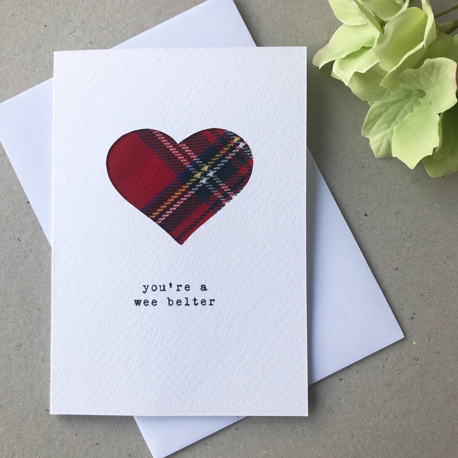 'You're A Wee Belter' Scottish Thank You Card - HiyaPal