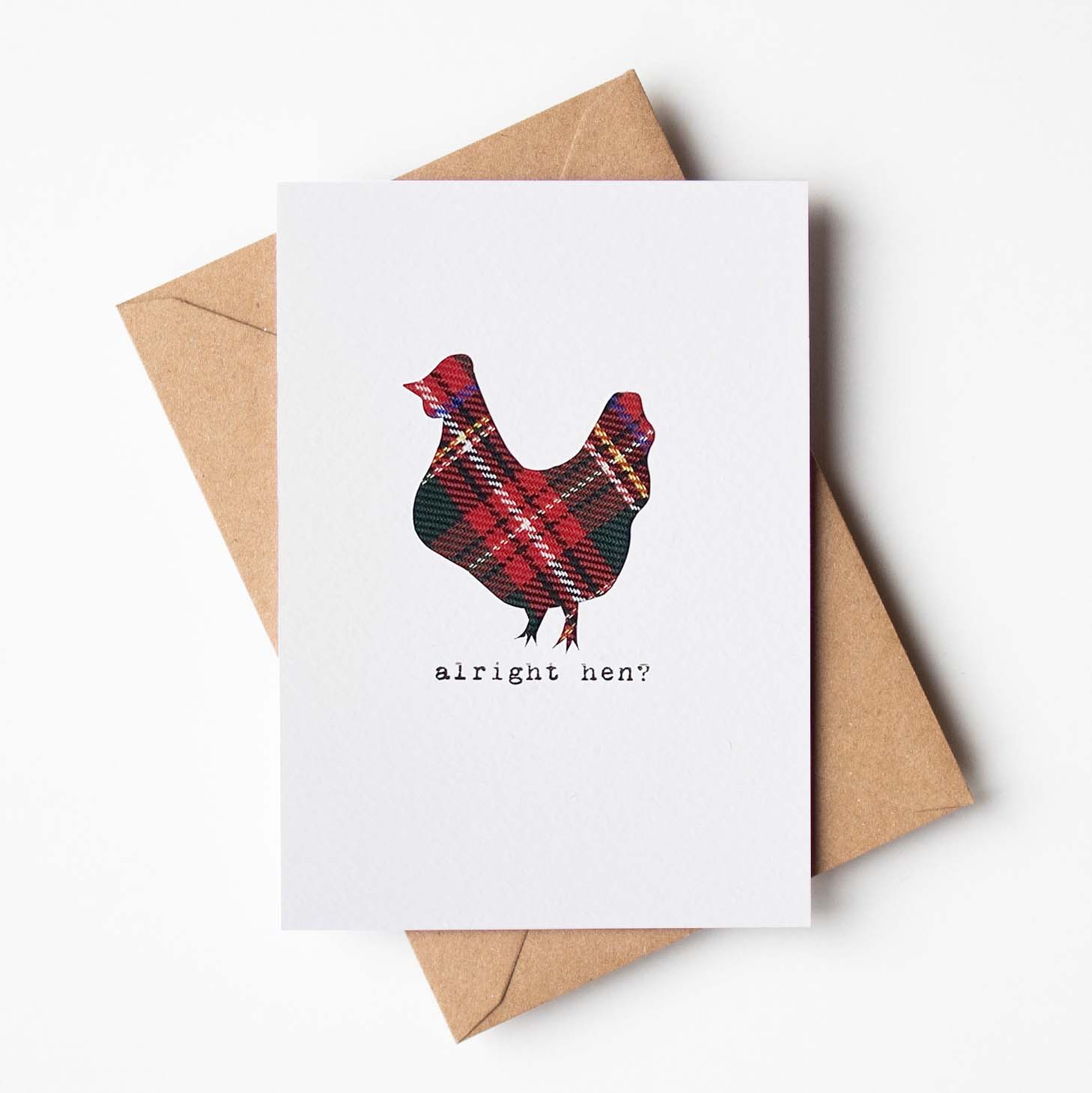 'Alright Hen?' Scottish Patter Card - HiyaPal