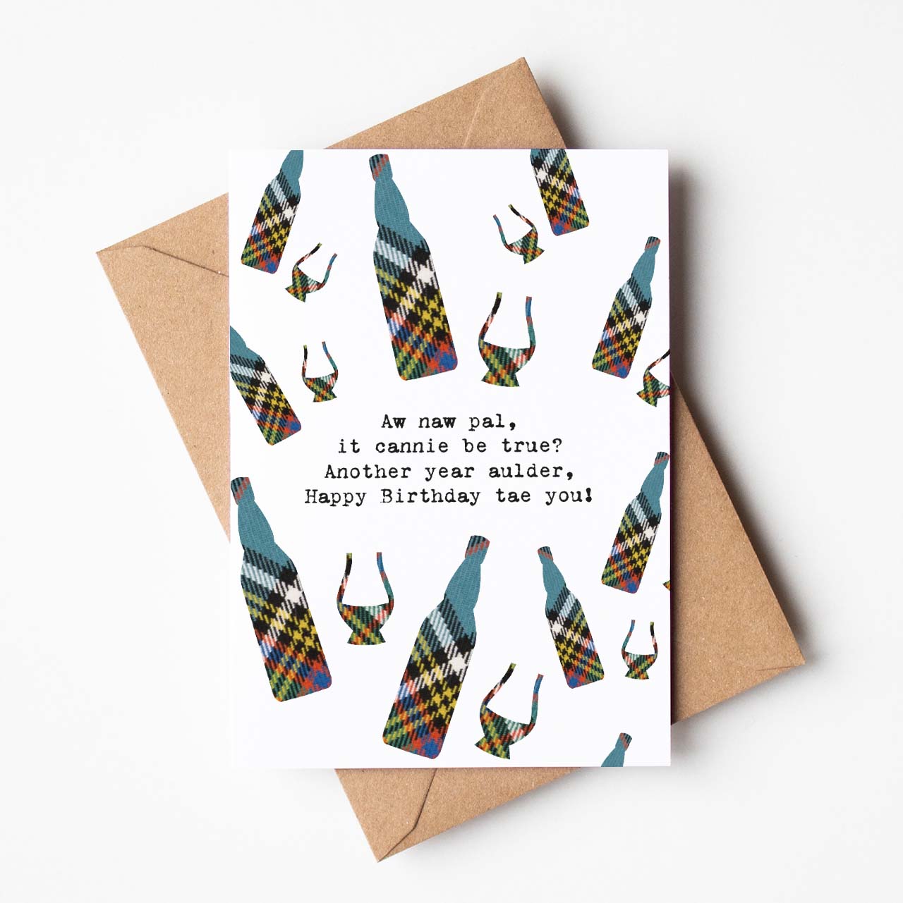 Scottish Birthday Card for Whisky Lovers - HiyaPal