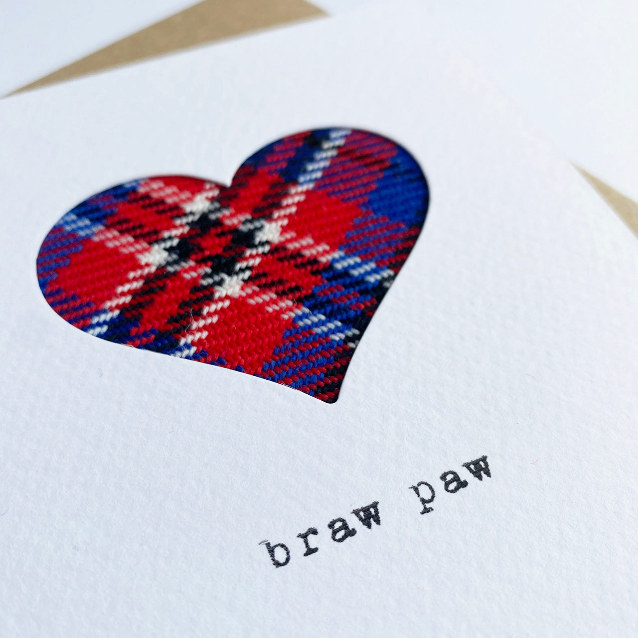'Braw Paw' Scottish Father's Day Card - HiyaPal