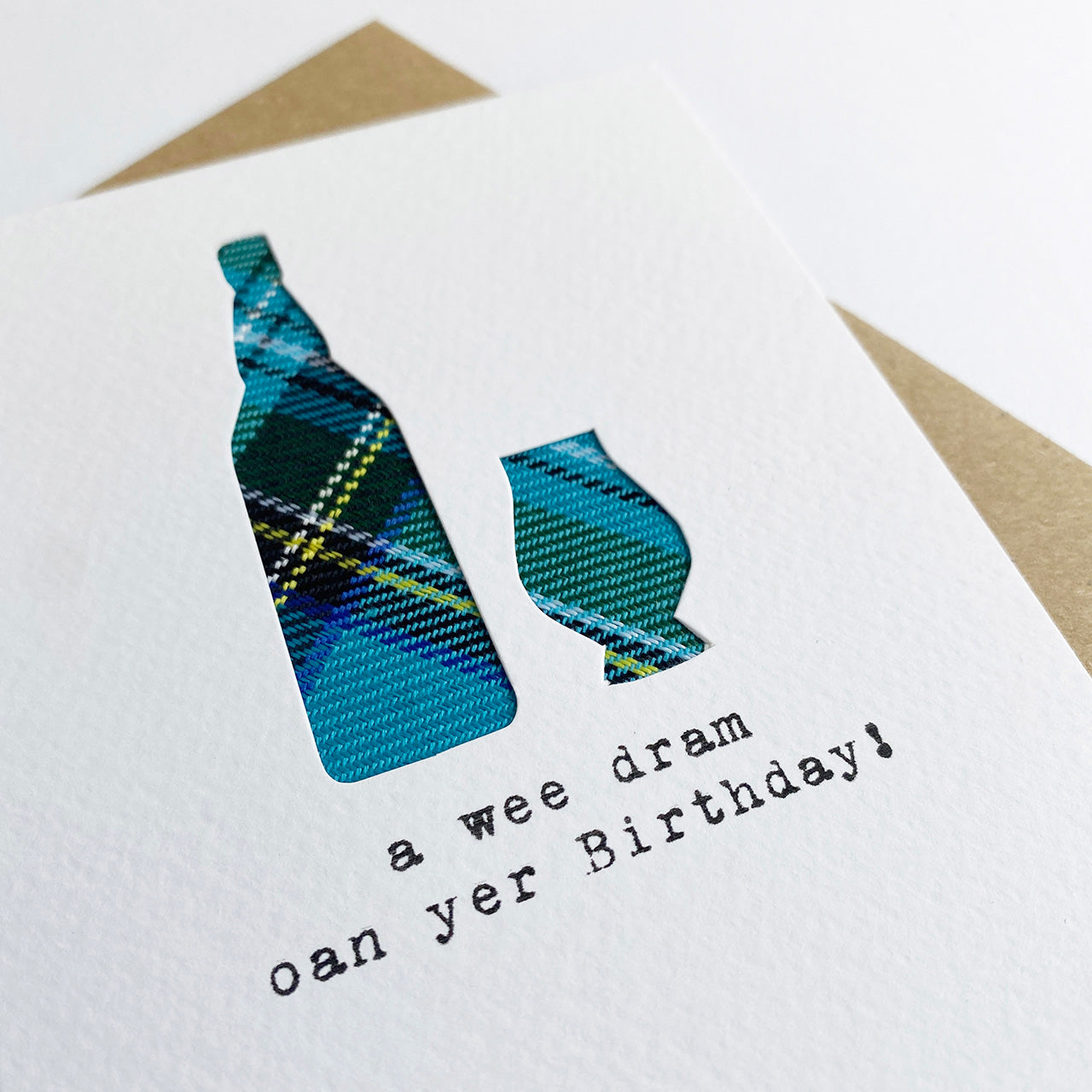 'A Wee Dram Oan Yer Birthday' Scottish Birthday Card for Whisky Lovers - HiyaPal