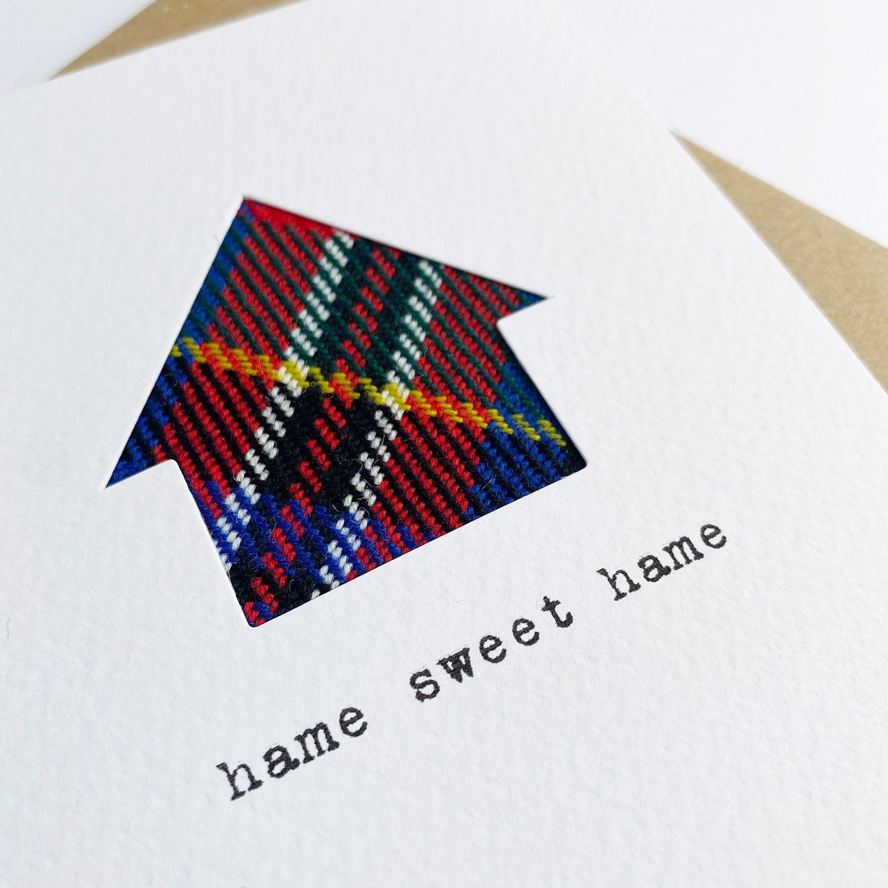'Hame Sweet Hame' Scottish New Home card - HiyaPal