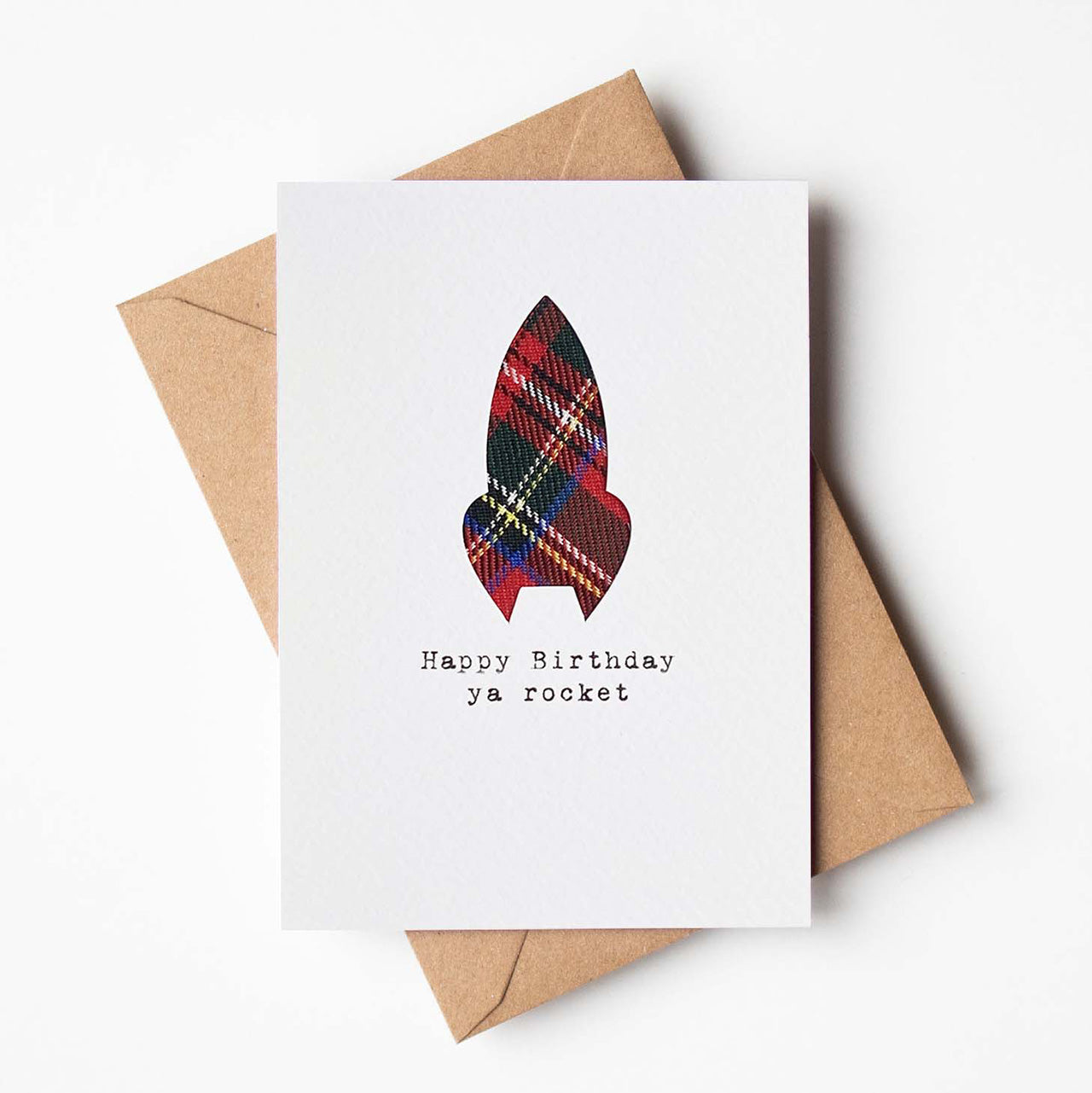 'Happy Birthday Ya Rocket' Funny Scottish Birthday Card - HiyaPal