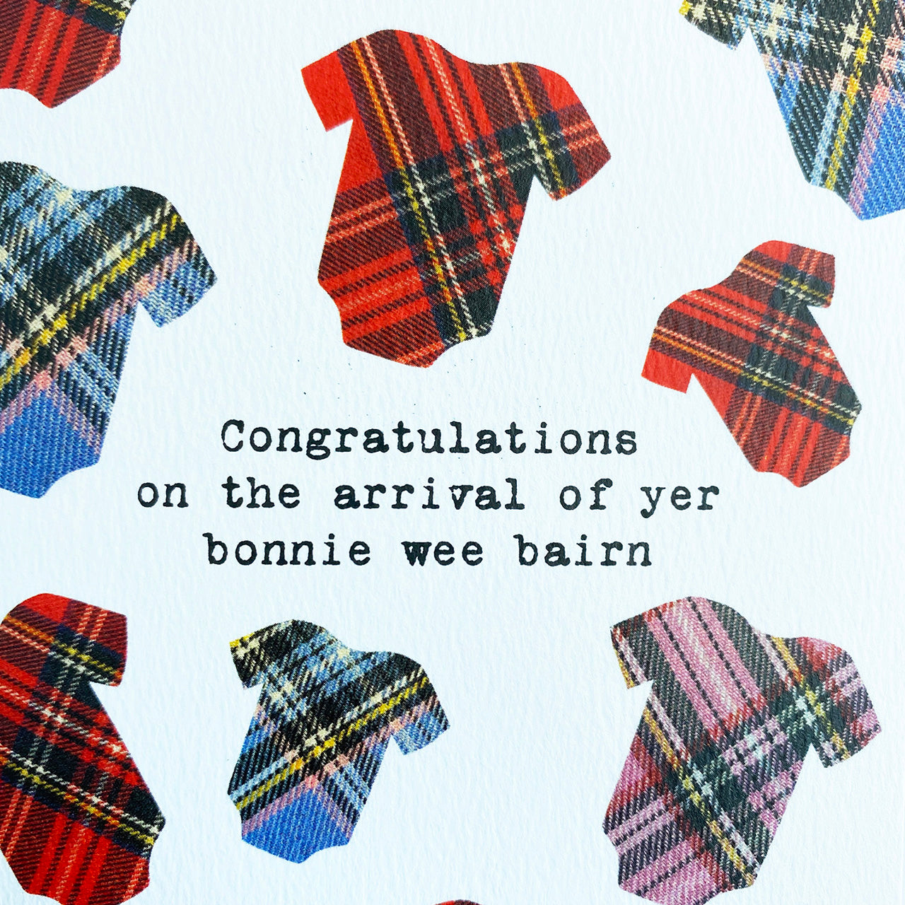 'Bonnie Bairn' Scottish Baby Card - HiyaPal