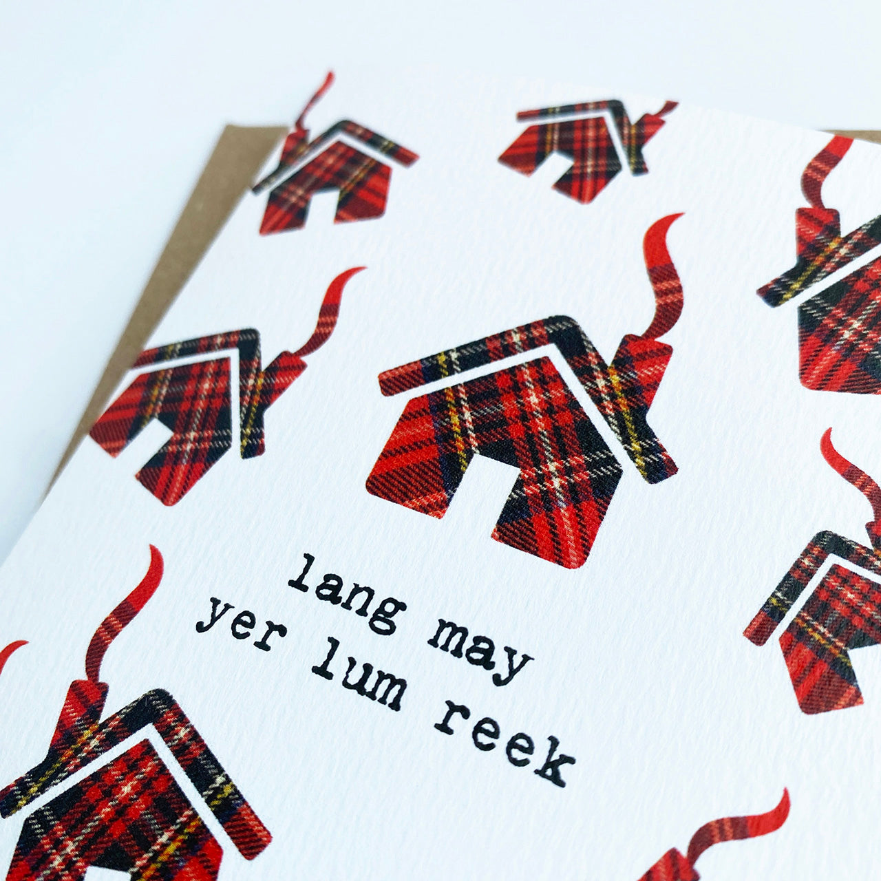 'Lang May Yer Lum Reek' Scottish Greeting Card - HiyaPal
