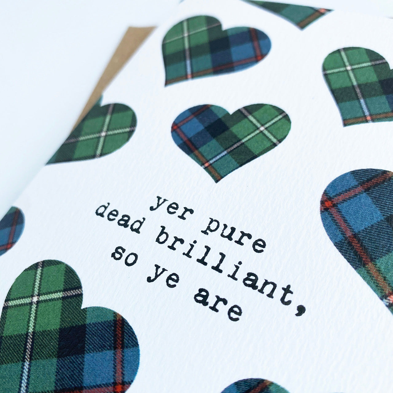 'Pure Dead Brilliant' Scottish Card - HiyaPal