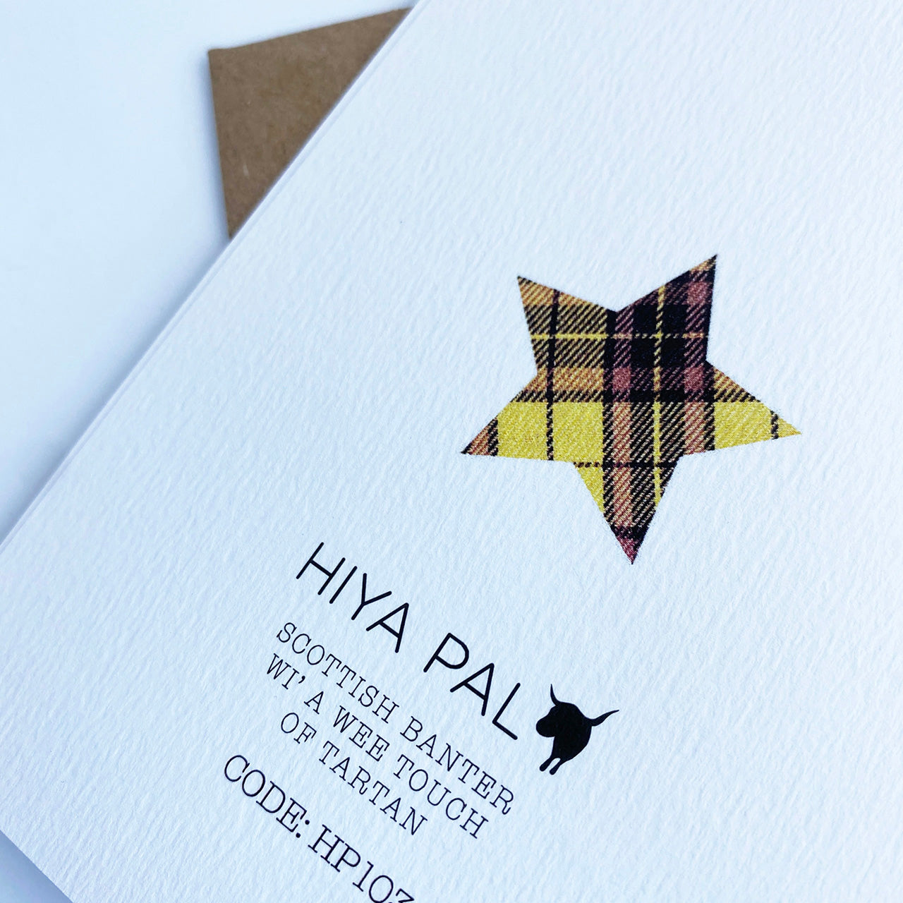 'Yer A Star' Scottish Thank You Card