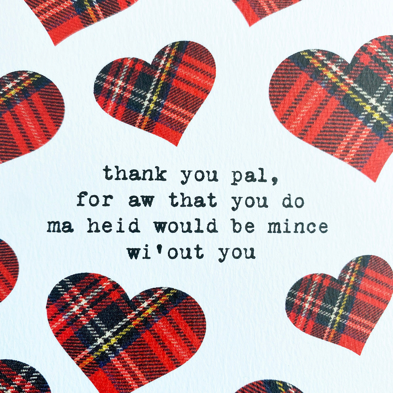 Scottish Thank You Card - HiyaPal
