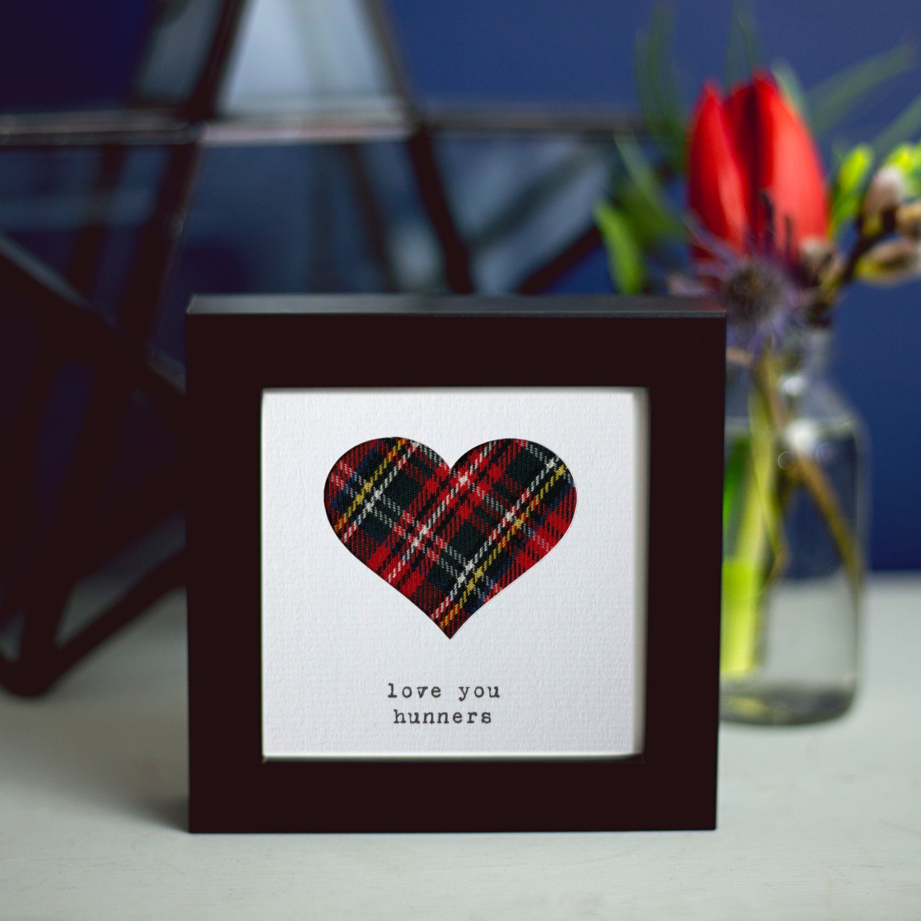 Wee Frame Scottish Tartan Gift - HiyaPal