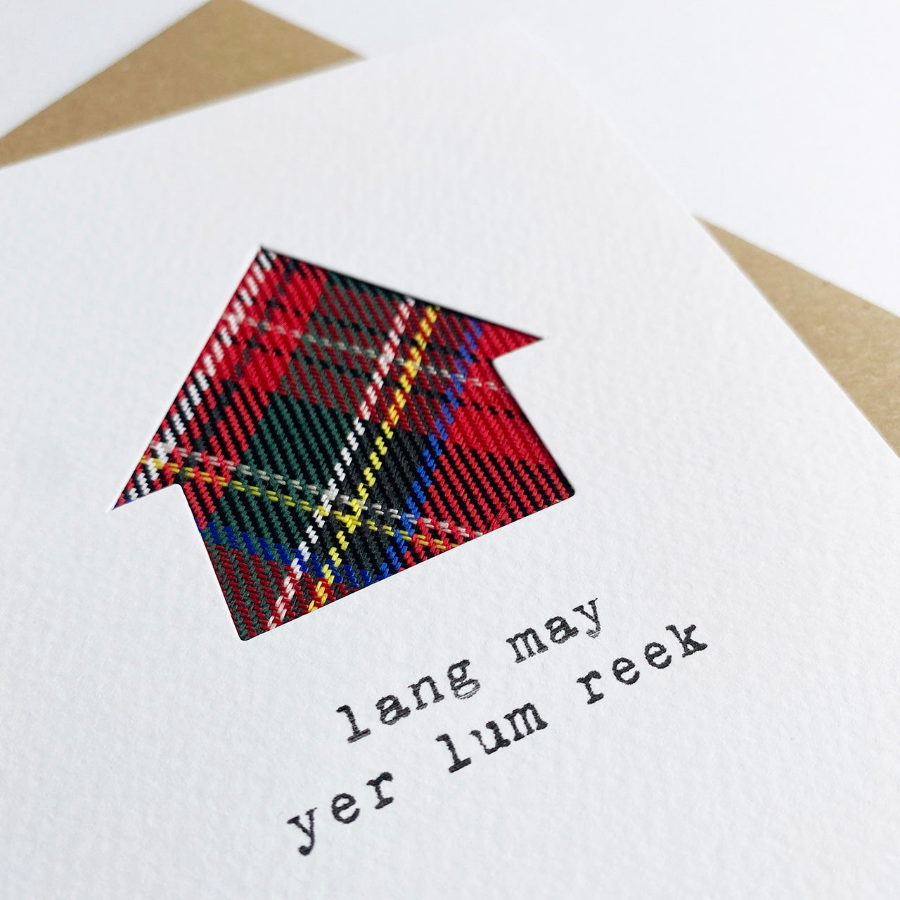 'Lang May Yer Lum Reek' Scottish New Home Card - HiyaPal