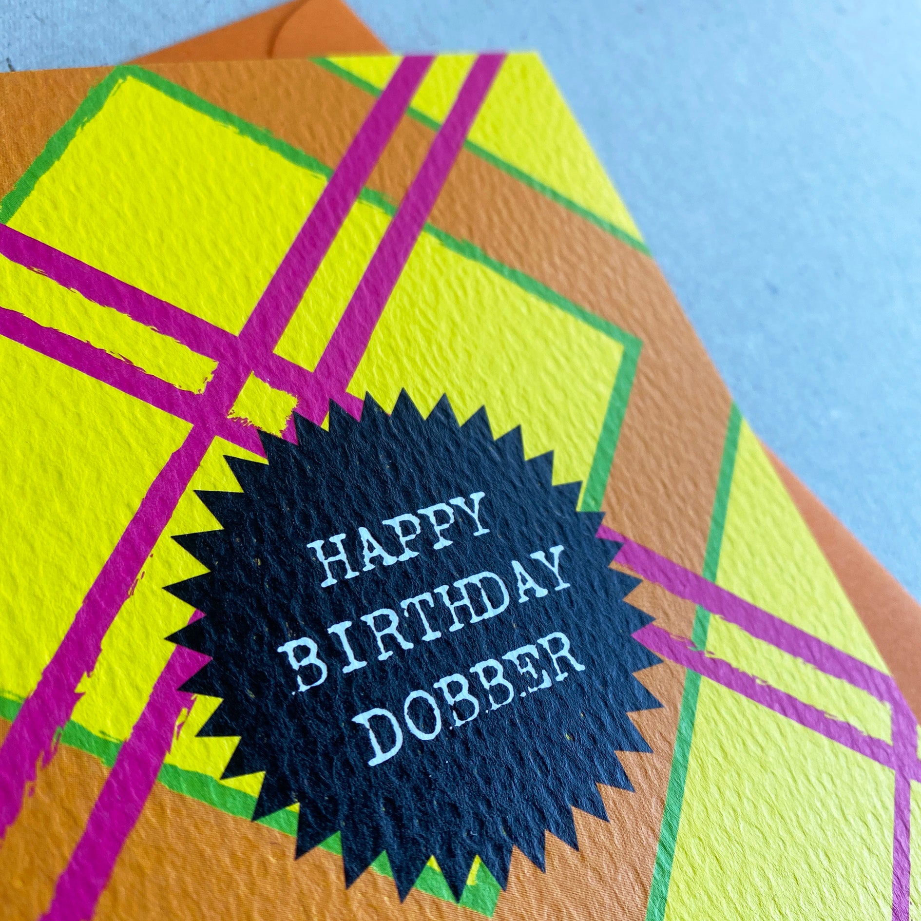 'Happy Birthday Dobber' Scottish Insult Card - HiyaPal