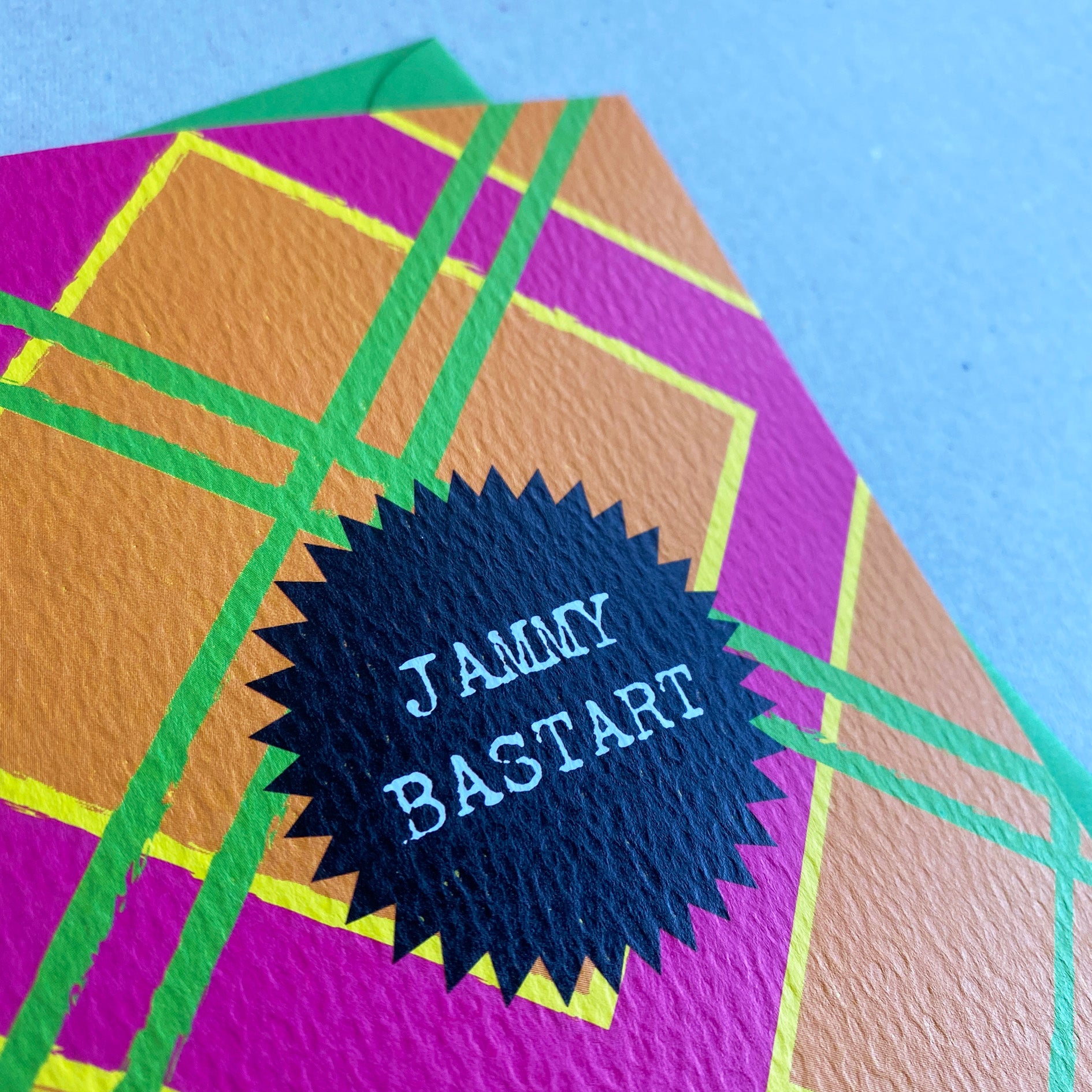 'Jammy Bastart' Scottish Insult Card - HiyaPal