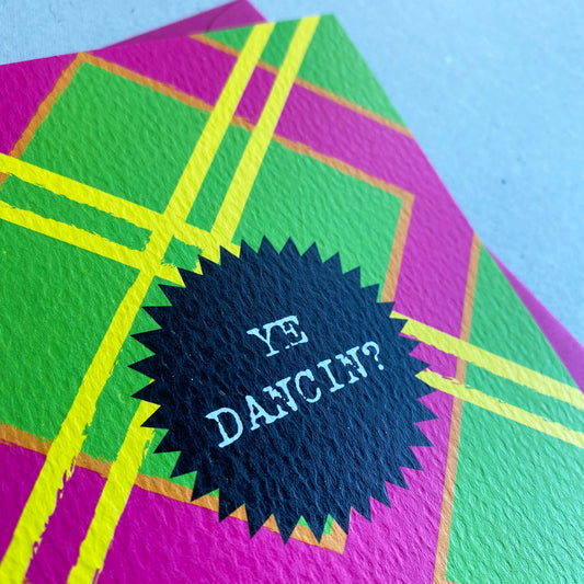 'Ye Dancin?' Scottish Love Card - HiyaPal