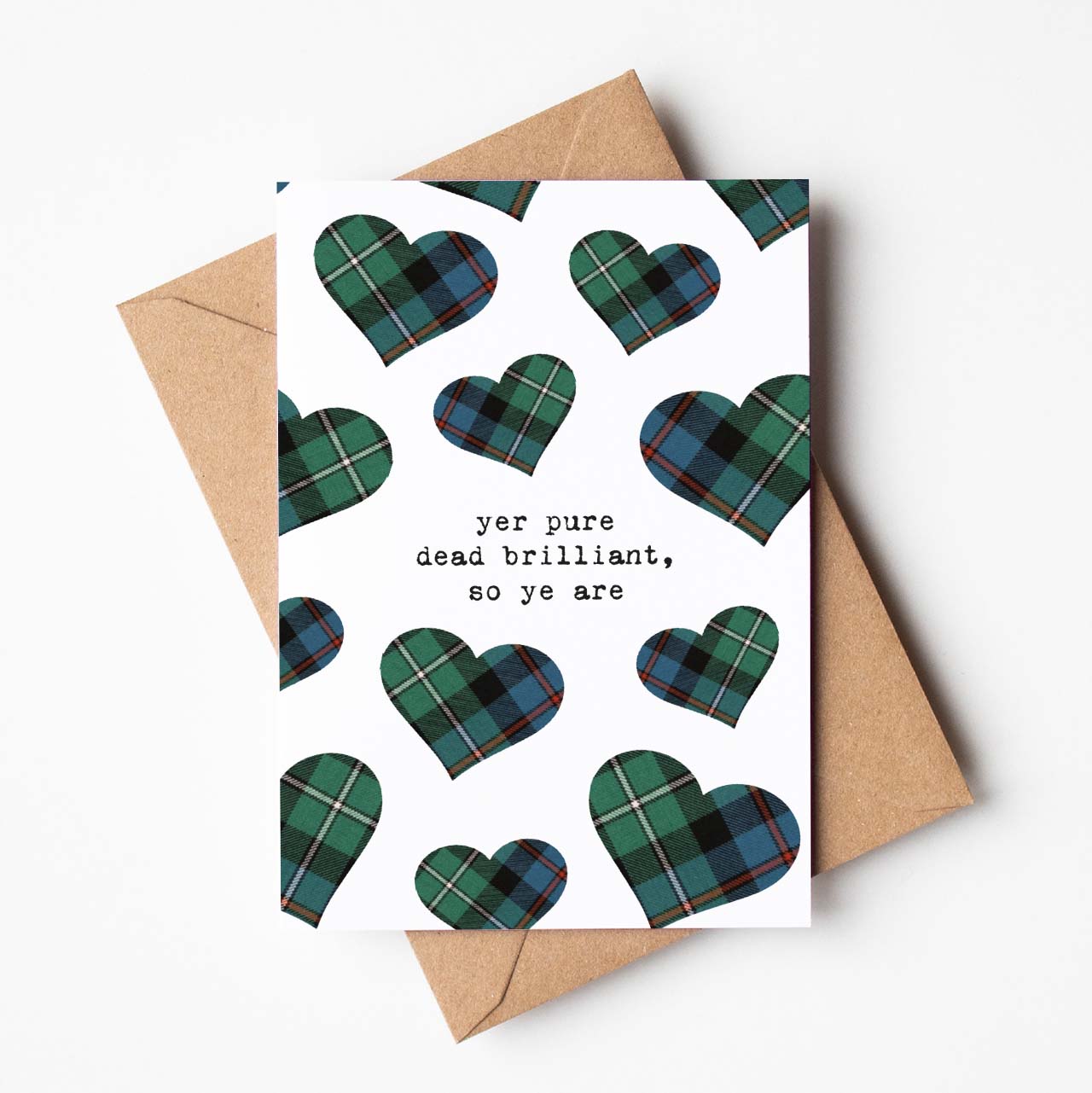 'Pure Dead Brilliant' Scottish Card - HiyaPal