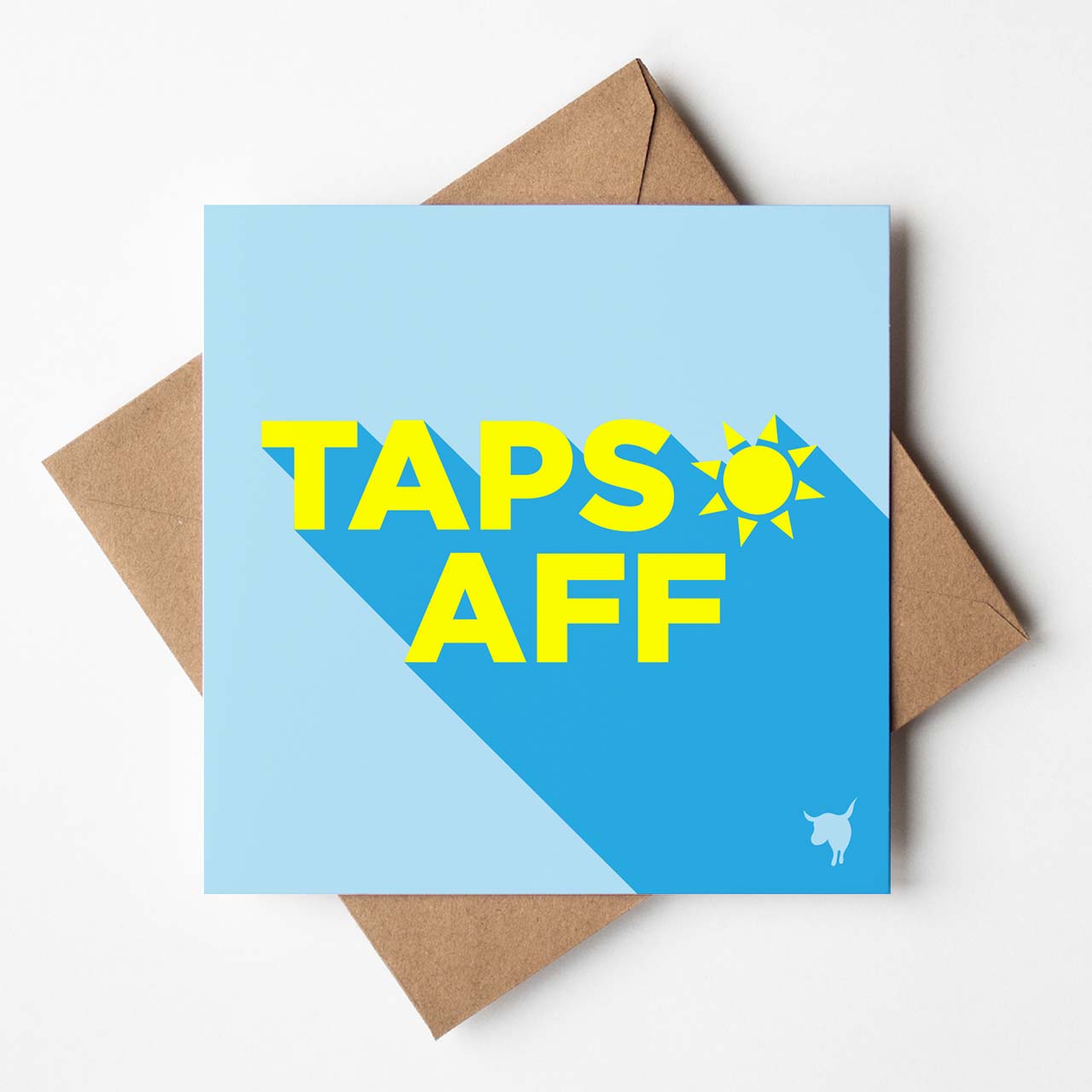 'Taps Aff' Scottish Banter Card