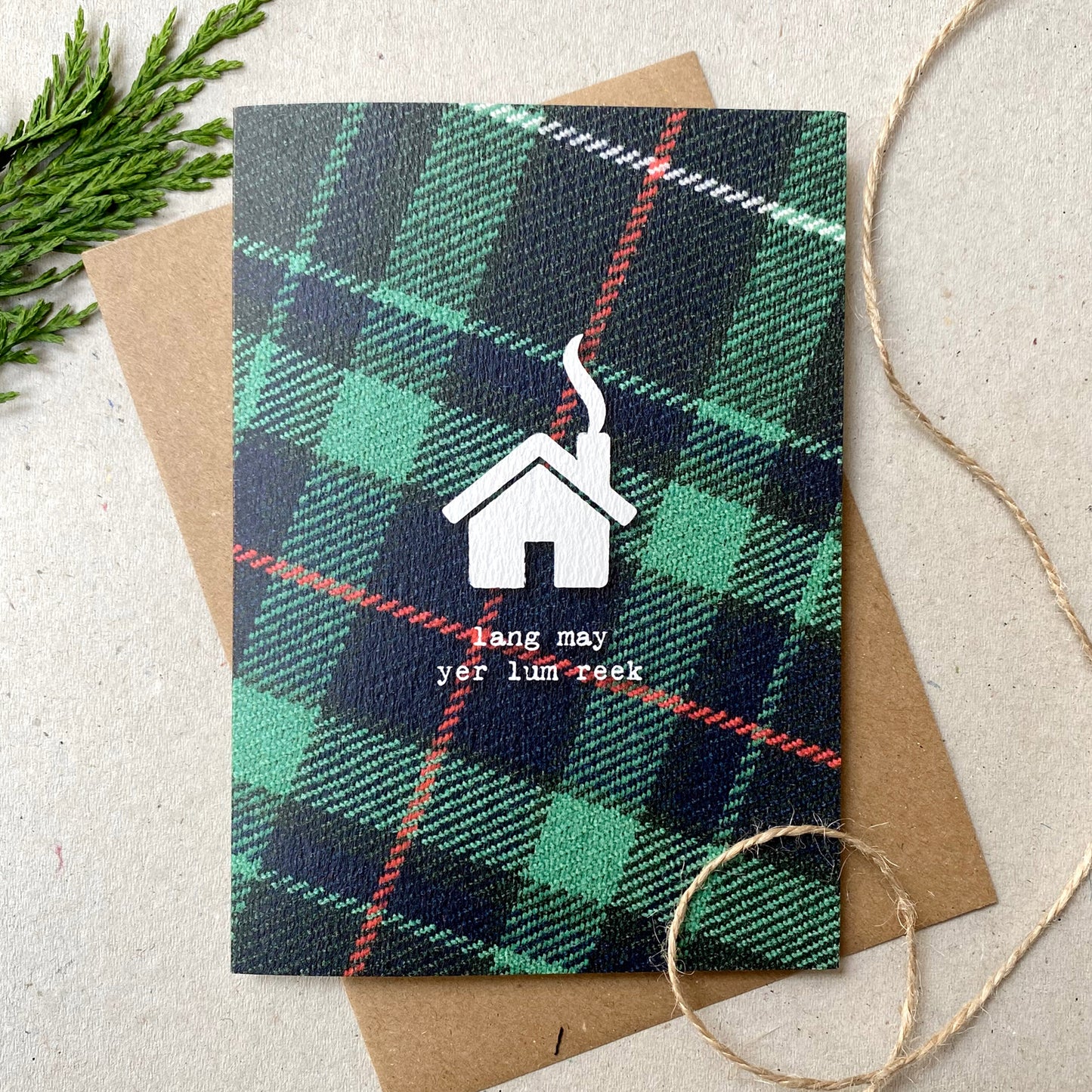 Lang May Yer Lum Reek Hogmanay Card Pack of 6